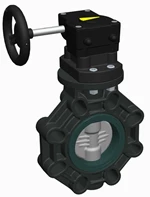 1(50 MM) CEPEX ABS (XTM) BUTTERFLY VENTIL M/GEAR (66754), EPDM