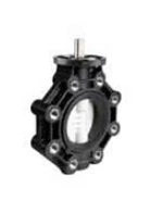 CEPEX PVDF XTM LUG BUTTERFLY VALVE-EPDM-BARE SHAFT