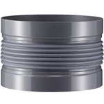 PP VENTILATIONS FLEXMUFFE - GRÅ RAL 7037