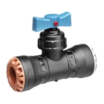 PLASSON COMPRESSION STOPTAP COPPER ADAPTOR, SR. 1