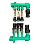 KOMPLET PP-R JORDVARME SÆT MED FLOWMÅLER 3 X 40 / 1 X 63