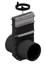 PL-GATEVALVE-SPINDLE - AISI316 - WITH HAND WHEEL