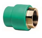 PP-R OVERGANG M/MESSING IRG - GRØN