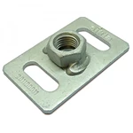 THREADED ROD BASE PLATE 80 X 30 MM