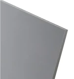 C-PVC CORZAN PRESSED SHEET, GREY RAL 9320. (46,57 KG) - WITHOUT FOIL