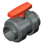 PVC KUGLEHANE (PLASSON), INDUSTRI ORANGE HÅNDTAG, VITON