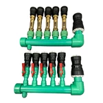 KOMPLET PP-R JORDVARME SÆT MED FLOWMÅLER, 5 X 40 / 1 X 63