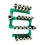 KOMPLET PP-R JORDVARME SÆT MED FLOWMÅLER, 10 X 40 / 1 X 50 SVEJST SOM U