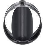PVC VENTILATIONS KONTRAKLAP (LODRET MONTERING) - GRÅ RAL 7011
