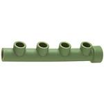 PP-R MANIFOLD, 4X- GRØN