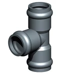 PVC REDUCING TEE WITH SOCKETS
