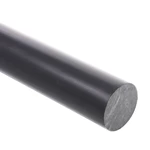 PVC-CAW SOLID ROD, GREY RAL 9350 (0,08 Kg) L: 2 METER