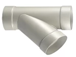 PP VENTILATIONS TEE - GRÅ RAL 7032