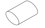 OVAL PP-H WELDING ROD, BEIGE (COIL APP. 3,5 KG)