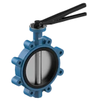 50 MM DN40 STEEL BUTTERFLYVALVE  LUG WITH LEVER  GASKET  EPDM, DISK IN STAINLESS  STEEL
