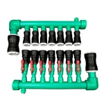 COMPLETE PP-R GEOTHERMAL MANIFOLD, 7 X 40 / 1 X 63
