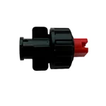 DAN KOMPLET DYSEHUS M/80GR RØD DYSE T/OVERBRUSNING - KOMPLET