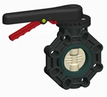 CEPEX PP-H (XTM) BUTTERFLY VENTIL (66738), EPDM