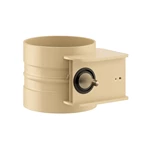 PP VENTILATIONS REGULERINGSSPJÆLD M/ KONSOL FOR AKTUATOR, MFXMF - GRÅ RAL 7032