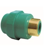 PP-R OVERGANG M/MESSING URG - GRØN