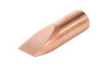Copper iron tempered, for chisel shape soldering