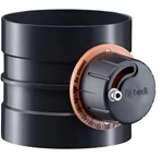 PPs-EL VENTILATIONS REGULERINGSSPJÆLD M/LÅS - SORT