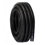 FLEXIBEL UV STABIL HALOGENFRI SELVSLUKKENDE RØR PA6 SORT 25 MTR