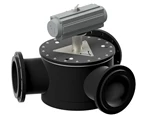 3-WAY-VALVE - AISI316 - 2 POSITIONS LUFTAKTUATOR MED DIN-FLANGER