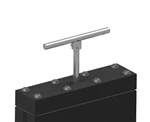 HANDLE - M12 - AISI316 - FOR PL-GATEVALVE (60 MM)
