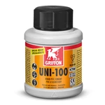 UNI-100 PVC GLUE BOTTLE/BRUSH 250 ML