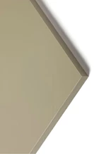 PP-H PLADE, BEIGE - PRESSET UDEN FOLIE