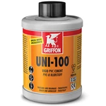 UNI-100 PVC GLUE BOTTLE/BRUSH 500 ML SV/DK/NO/FI