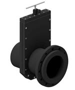 PL-GATEVALVE-P - AISI316 - WITH POSITION LOCK - 2 BAR - ENSIDET DIN-FLANGE