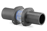 NETVITC SIGHT GLASS STRAIN 80 MESH - PE100 CONNECTION