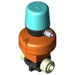 PP DIAPHRAGM VALVE MV310 PNEU.DA+SWITCH