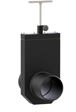 PL-GATEVALVE-P - AISI316 - WITH POSITION LOCK - 2 BAR