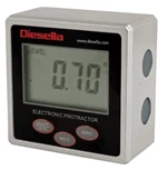IP54 DIGITAL VINKELMÅLER 4X90GR M/ MAGNET PÅ 3 SIDER
