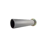 2 WALL CONNECTION WITH GRAVEL WITH FLANGE