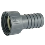 PP HOSE NOZZLE WITH NUT