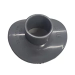PVC SADDLE WITH MALE THREAD
