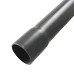 EXTENSION WITH SOCKET FOR PVC-U BENDED PIPE, L = 2300 MM