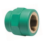 PP-R OVERGANG M/MESSING IRG - GRØN