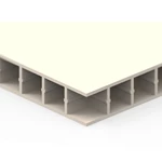 PP COPO PANEL - BEIGE/RAL7032 (2600X1000X)