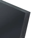 PP-EL-S PLADE, SORT. (20,88 KG) - EXSTRUDERET ENSIDET FOLIE