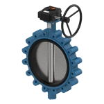 50 MM DN40 STEEL BUTTERFLYVALVE  LUG WITH GEAR  GASKET  EPDM, DISK IN STAINLESS  STEEL