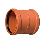 PVC SEWAGE COUPLER W/ STOP
