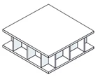PE100 TWINWALL SORT RAL 9500 - 50 MM ML.RUM