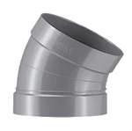 PPsVENTILATIONSBØJNING - GRÅ RAL 7037