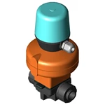 PVC DIAPHRAGM VALVE MV310 PNEU.DA+SWITCH