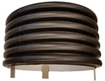 BRØNDRØR FORLÆNGER M/FLAP  Ø400 L=200MM